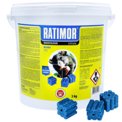 Ratimor® Brodifacoum 0,029 g/kg – Köderblöcke 3 kg