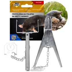 No Pest® Scherenfalle gegen Maulwürfe, Wühlmäuse und Schermäuse