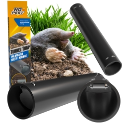 Tunnel Trap No Pest® – Lebendfalle für Maulwürfe und Wühlmäuse