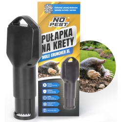 Mole Cruncher XL No Pest® – starke Falle gegen Maulwürfe und Wühlmäuse