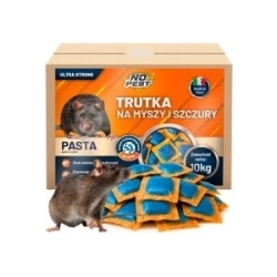 No Pest® Brodifacoum Erdnusspaste gegen Ratten und Mäuse – 10 kg