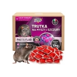 No Pest® Brodifacoum fluoreszierende Köderpaste gegen Mäuse und Ratten – 10 kg