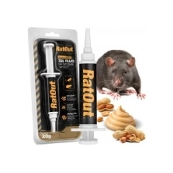 RatOut® Gel-Lockmittel für Ratten, Mäuse und Marder – für Fallen, Lebendfallen und Klebefallen 30 g