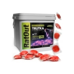 RatOut® Brodifacoum fluoreszierende Köderpaste – Eimer 4,5 kg