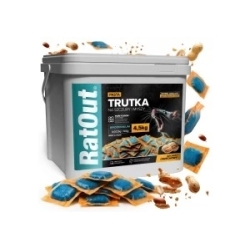 RatOut® Brodifacoum Erdnusspaste – Eimer 4,5 kg