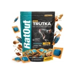 RatOut® Brodifacoum Erdnusspaste – Beutel 1,5 kg