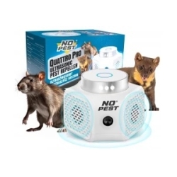No Pest® Quattro Pro Ultraschallvertreiber gegen Mäuse, Ratten und Nagetiere