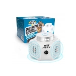 No Pest® Quattro Pro Ultraschallvertreiber gegen Marder, Mäuse, Ratten und Nagetiere