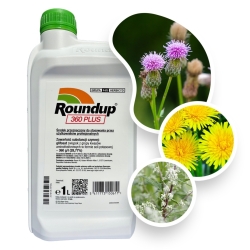 Roundup 360 Plus 1 Liter – Herbizid mit Glyphosat 360 g/l